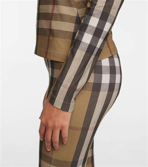 burberry handschuhe vintage check|Burberry vintage check turtleneck top.